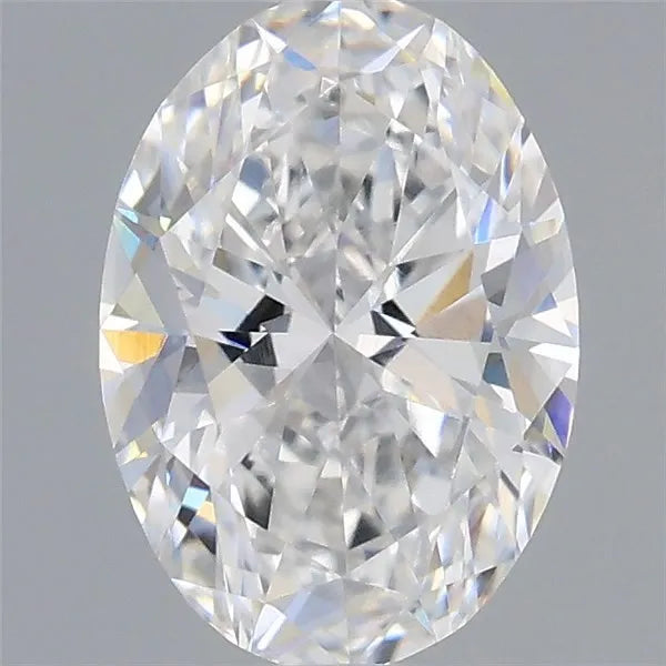 0.75ct Oval Lab Grown Diamond (Colour E, Clarity VVS2, IGI Certified)