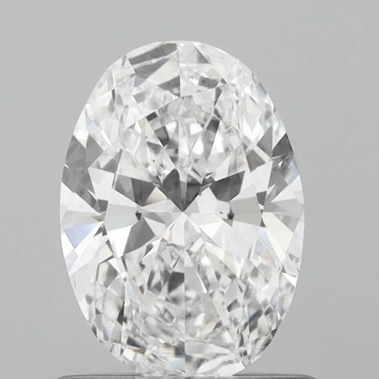 0.78ct Oval Lab Grown Diamond (Colour D, Clarity VS1, IGI Certified)