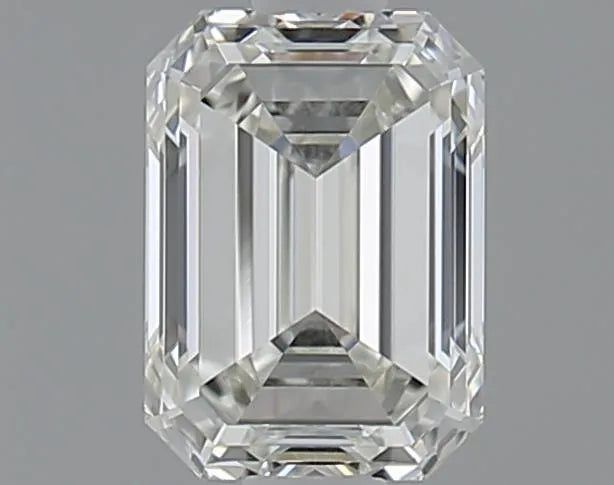 0.80ct Emerald Natural Diamond (Colour H, Clarity IF, Cut VG, IGI Certified)