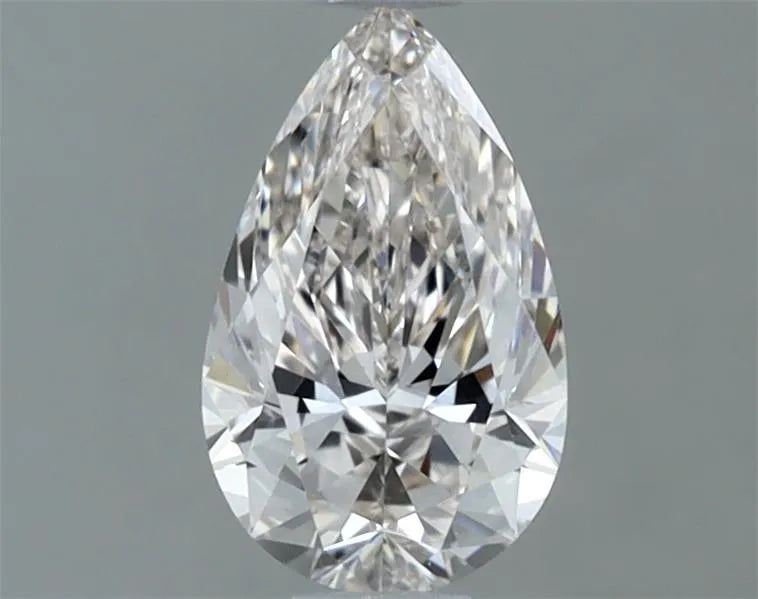 0.81ct Pear Natural Diamond (Colour J, Clarity IF, Cut VG, IGI Certified)