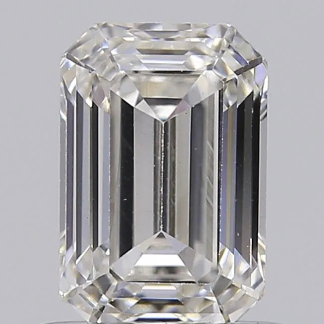 0.82ct Emerald Lab Grown Diamond (Colour F, Clarity VS1, IGI Certified)