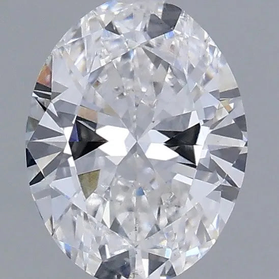 0.82ct Oval Lab Grown Diamond (Colour D, Clarity VS2, IGI Certified)