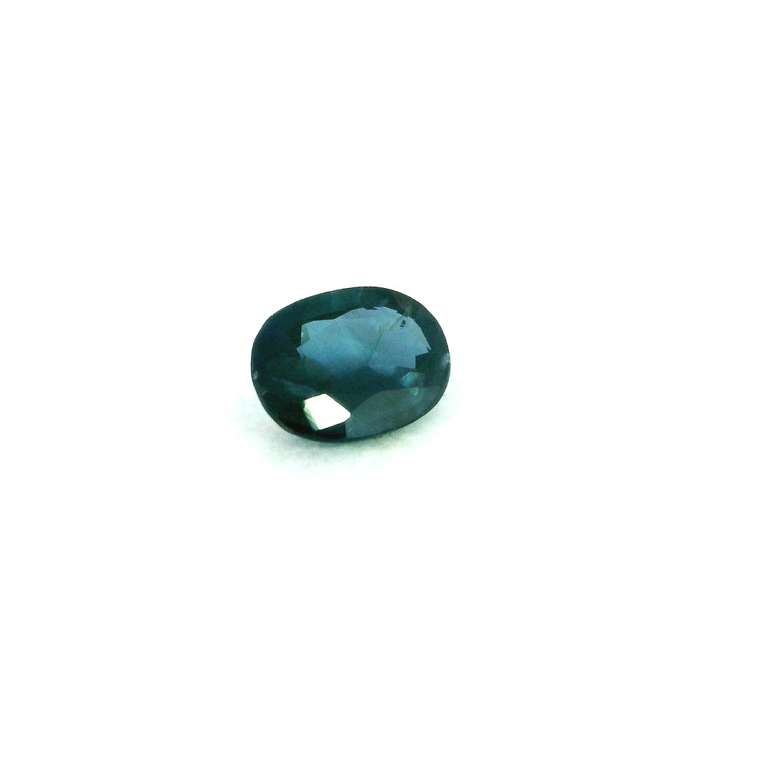 0.89ct Oval Natural Sapphire (Colour Blue, Clarity Slightly Included, Cut Faceted)