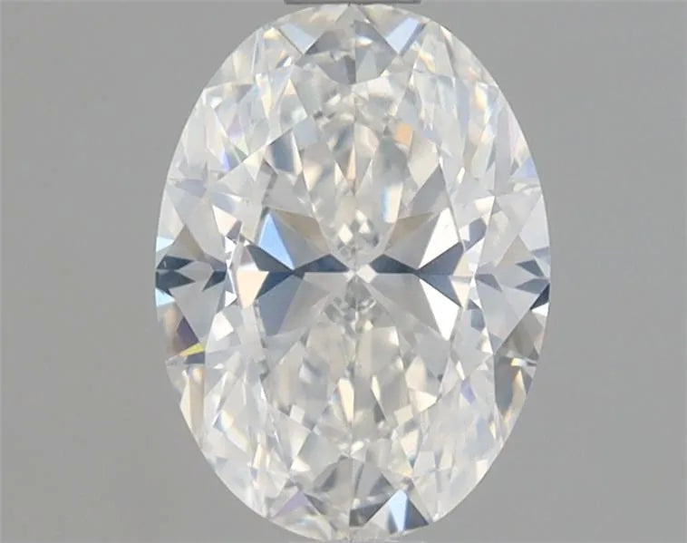 0.90ct Oval Natural Diamond (Colour F, Clarity SI2, GIA Certified)