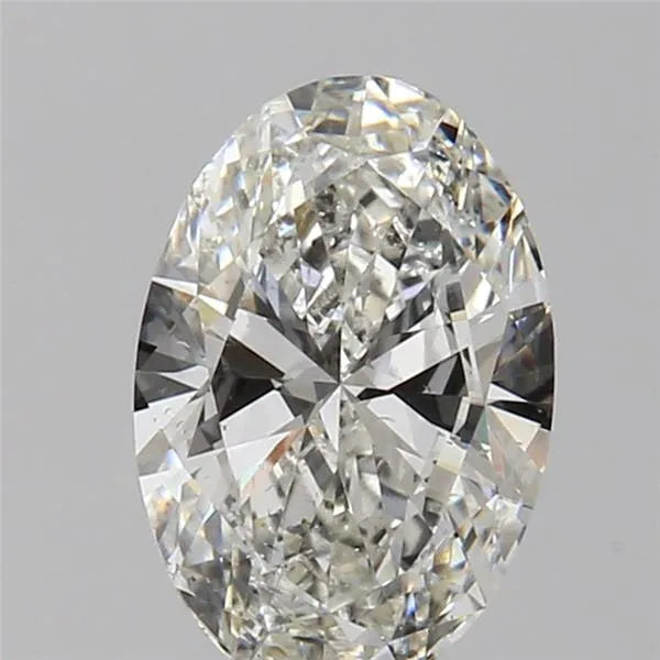 0.90ct Oval Natural Diamond (Colour H, Clarity SI2, GIA Certified)