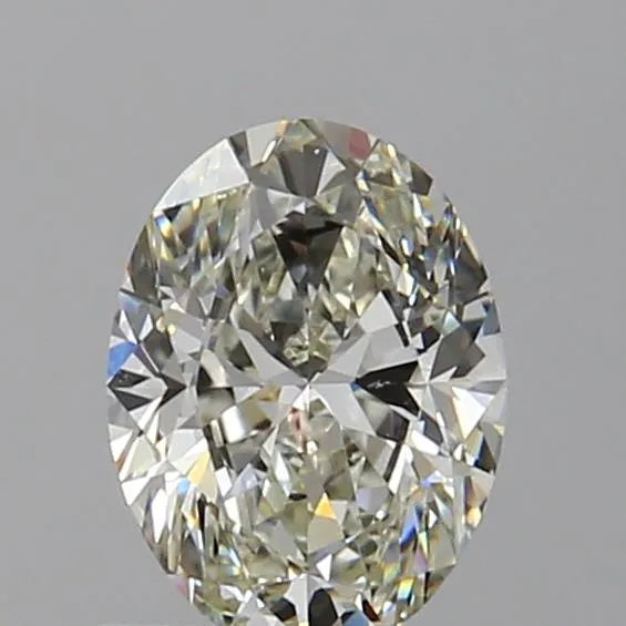 0.91ct Oval Natural Diamond (Colour J, Clarity VVS2, GIA Certified)
