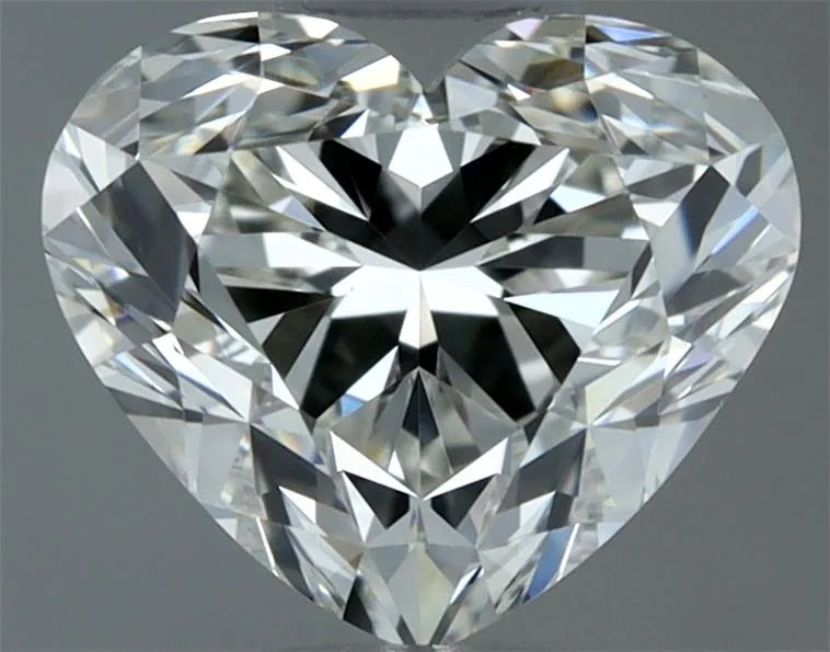 0.92ct Heart Natural Diamond (Colour H, Clarity VVS2, Cut VG, IGI Certified)