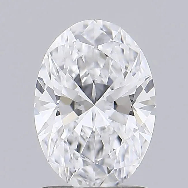 0.92ct Oval Lab Grown Diamond (Colour D, Clarity IF, IGI Certified)