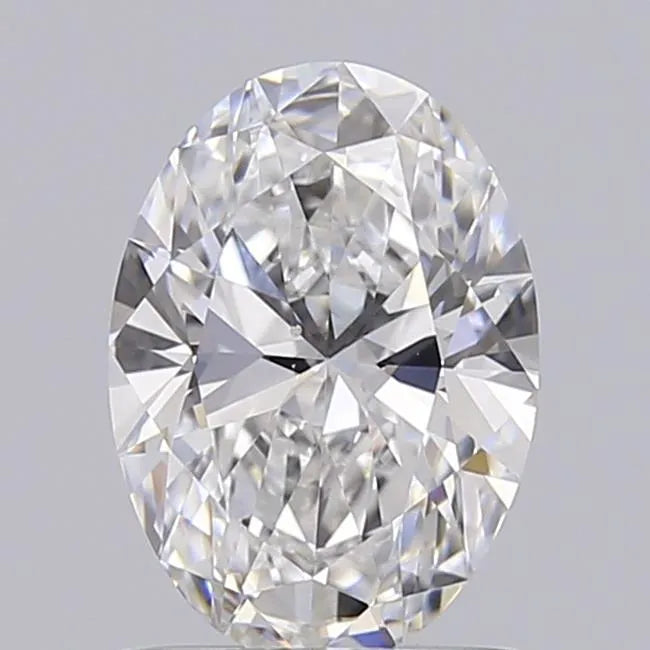 0.92ct Oval Lab Grown Diamond (Colour D, Clarity VVS2, IGI Certified)
