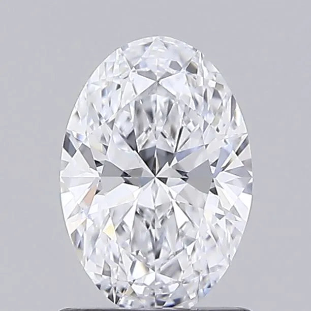 0.95ct Oval Lab Grown Diamond (Colour D, Clarity IF, Cut EX, IGI Certified)