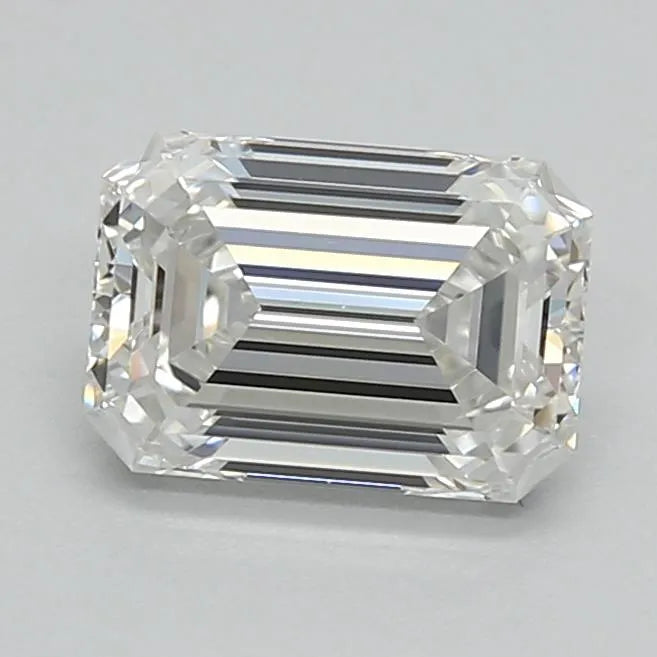 0.96ct Emerald Lab Grown Diamond (Colour F, Clarity VS1, IGI Certified)