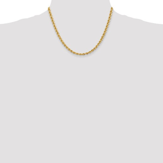 Classic Rope Chain in 14K Yellow Gold