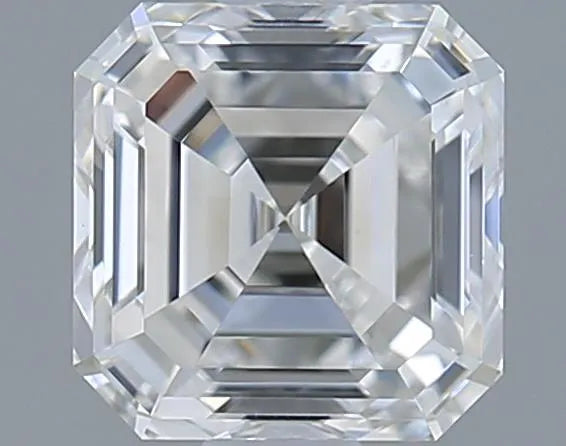 1.00ct Asscher Natural Diamond (Colour H, Clarity VS1, Cut EX, GIA Certified)