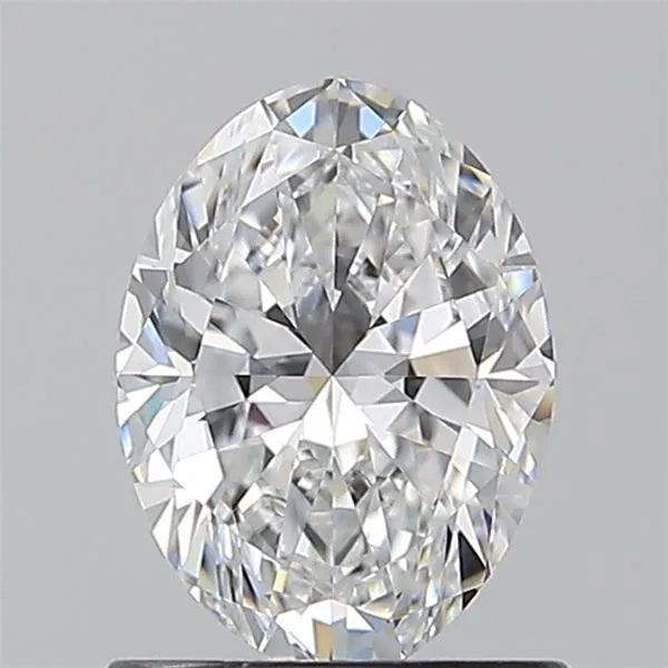 1.00ct Oval Natural Diamond (Colour D, Clarity VVS1, GIA Certified)