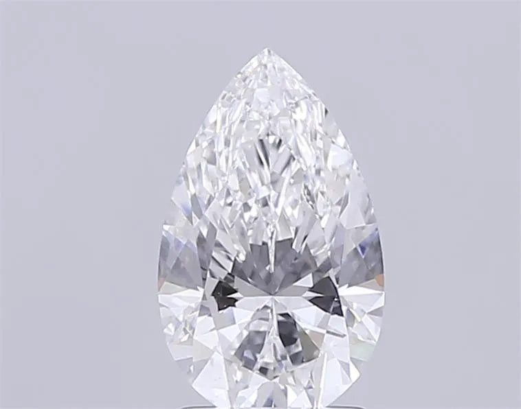 1.00ct Pear Lab Grown Diamond (Colour F, Clarity VVS2, IGI Certified)