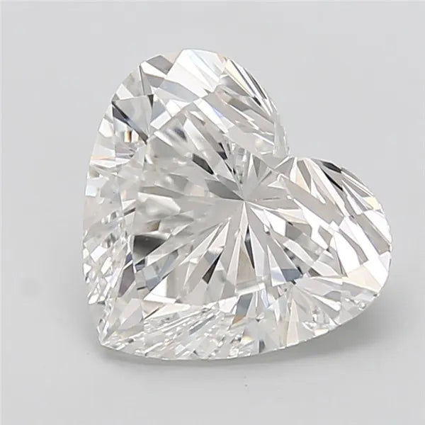1.01ct Heart Lab Grown Diamond (Colour D, Clarity VS2, IGI Certified)
