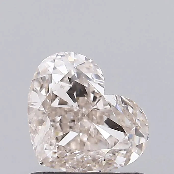 1.01ct Heart Lab Grown Diamond (Colour K, Clarity SI1, IGI Certified)