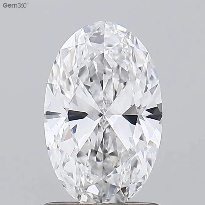 1.01ct Oval Lab Grown Diamond (Colour E, Clarity VS2, IGI Certified)