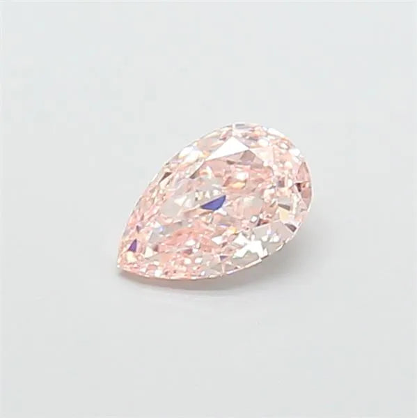 1.01ct Pear Lab Grown Diamond (Colour Fancy Pink, Clarity VVS2, IGI Certified)