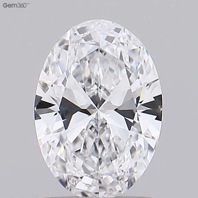 1.02ct Oval Lab Grown Diamond (Colour D, Clarity VVS2, IGI Certified)