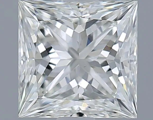 1.02ct Princess Natural Diamond (Colour F, Clarity VS1, Cut EX, IGI Certified)