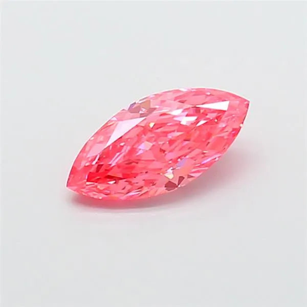 1.03ct Marquise Lab Grown Diamond (Colour Fancy Vivid Pink, Clarity VS1, IGI Certified)