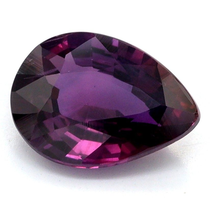1.03ct Pear Natural Sapphire (Colour Purple, Clarity Eye Clean, Cut Faceted)