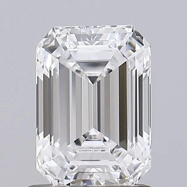 1.07ct Emerald Lab Grown Diamond (Colour D, Clarity IF, IGI Certified)
