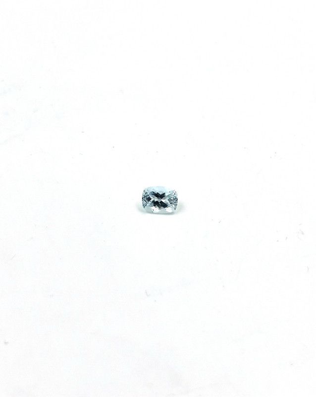 1.08ct Cushion Natural Aquamarine (Colour Blue, Clarity Slightly Included, Cut Faceted)