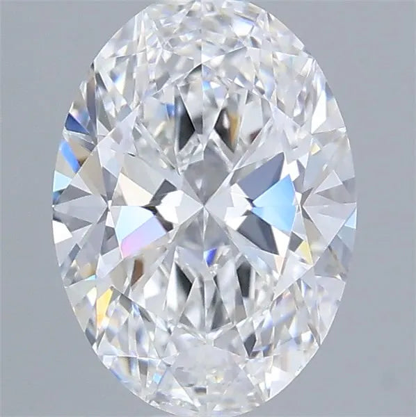 1.12ct Oval Lab Grown Diamond (Colour D, Clarity VVS1, IGI Certified)