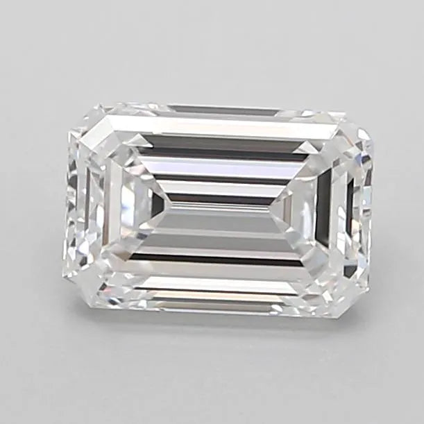 1.15ct Emerald Lab Grown Diamond (Colour D, Clarity IF, Cut EX, IGI Certified)