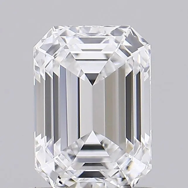 1.19ct Emerald Lab Grown Diamond (Colour D, Clarity IF, IGI Certified)