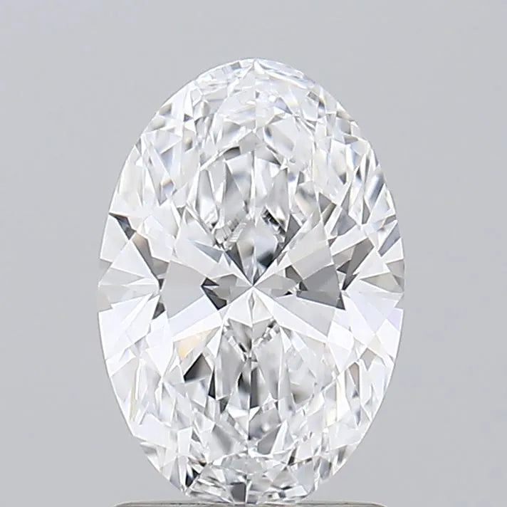 1.20ct Oval Lab Grown Diamond (Colour D, Clarity IF, Cut EX, IGI Certified)