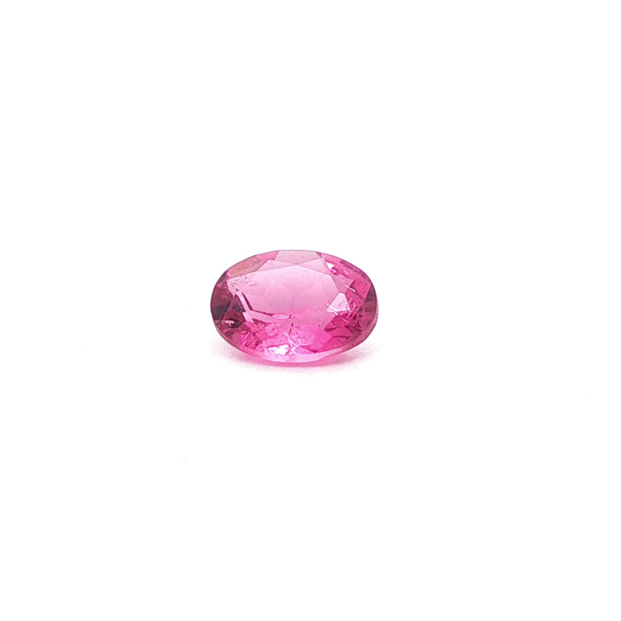 1.21ct Oval Natural Tourmaline (Colour Pink, Clarity Slightly Included, Cut Faceted)