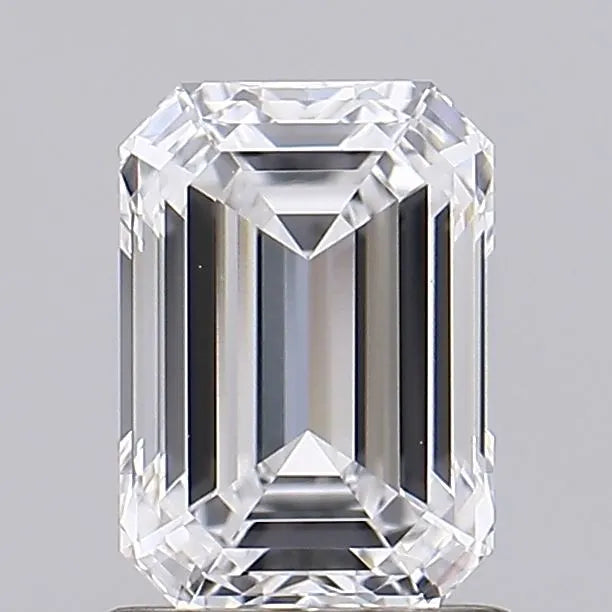 1.22ct Emerald Lab Grown Diamond (Colour D, Clarity VVS1, IGI Certified)