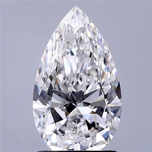 1.25ct Pear Lab Grown Diamond (Colour D, Clarity VVS2, IGI Certified)