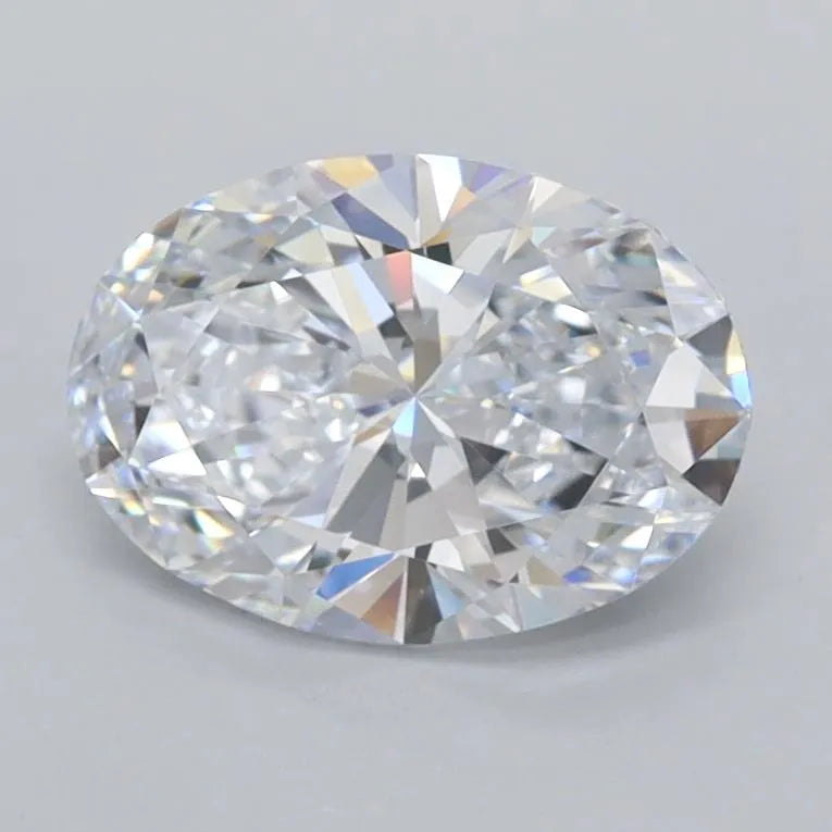 1.26ct Oval Lab Grown Diamond (Colour E, Clarity FL, IGI Certified)