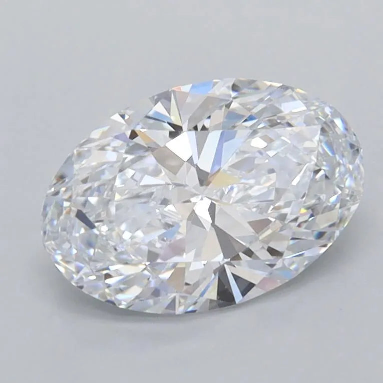 1.32ct Oval Lab Grown Diamond (Colour D, Clarity FL, IGI Certified)