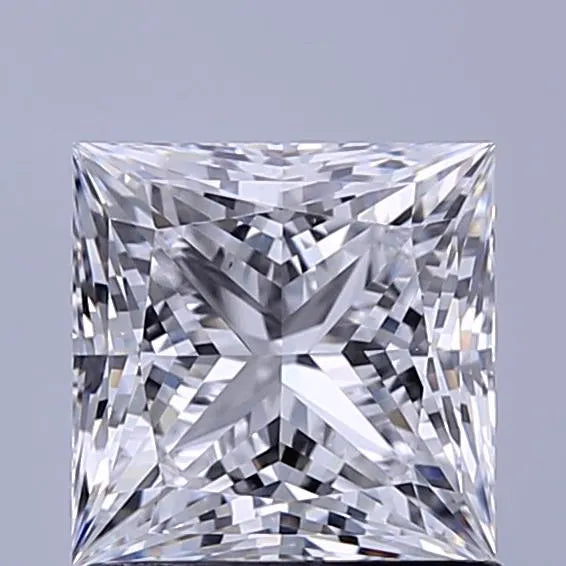 1.35ct Princess Lab Grown Diamond (Colour D, Clarity VS1, IGI Certified)
