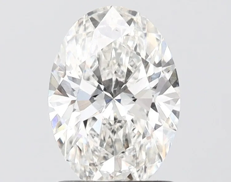 1.37ct Oval Lab Grown Diamond (Colour G, Clarity VS2, IGI Certified)