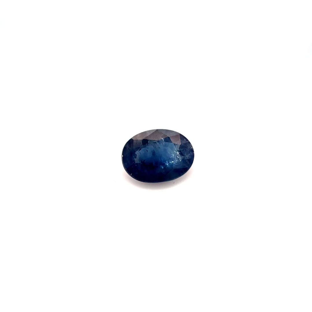 1.44ct Oval Natural Sapphire (Colour Blue, Clarity Slightly Included, Cut Faceted)