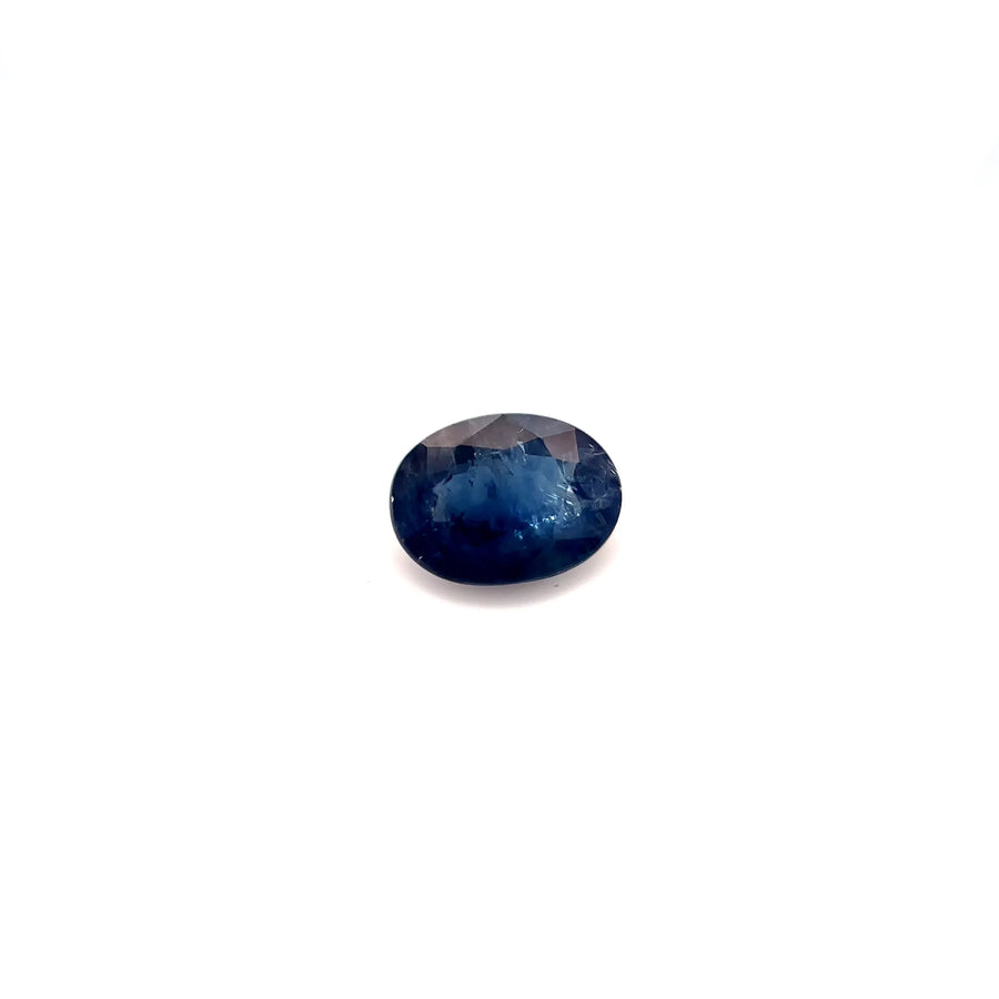 1.44ct Oval Natural Sapphire (Colour Blue, Clarity Slightly Included, Cut Faceted)