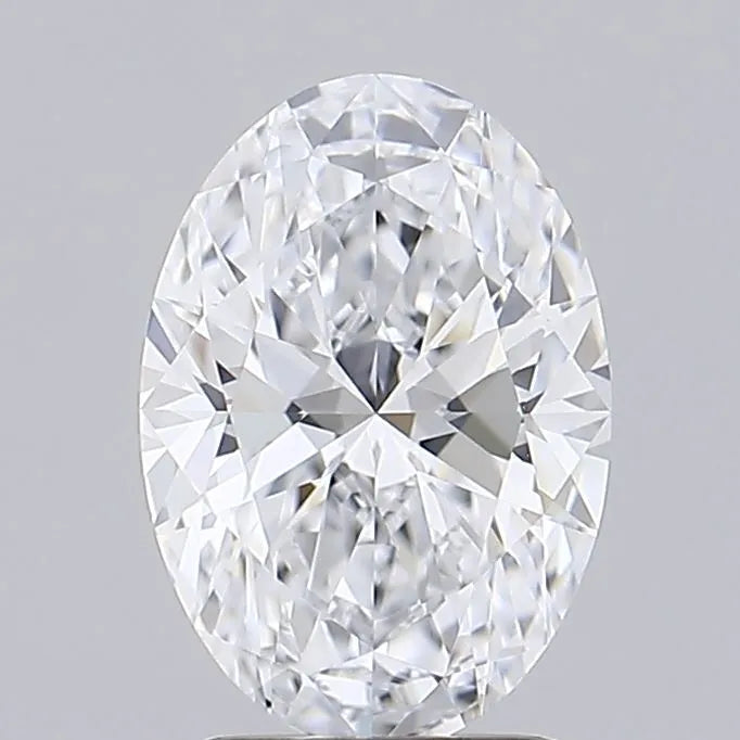1.50ct Oval Lab Grown Diamond (Colour D, Clarity IF, IGI Certified)