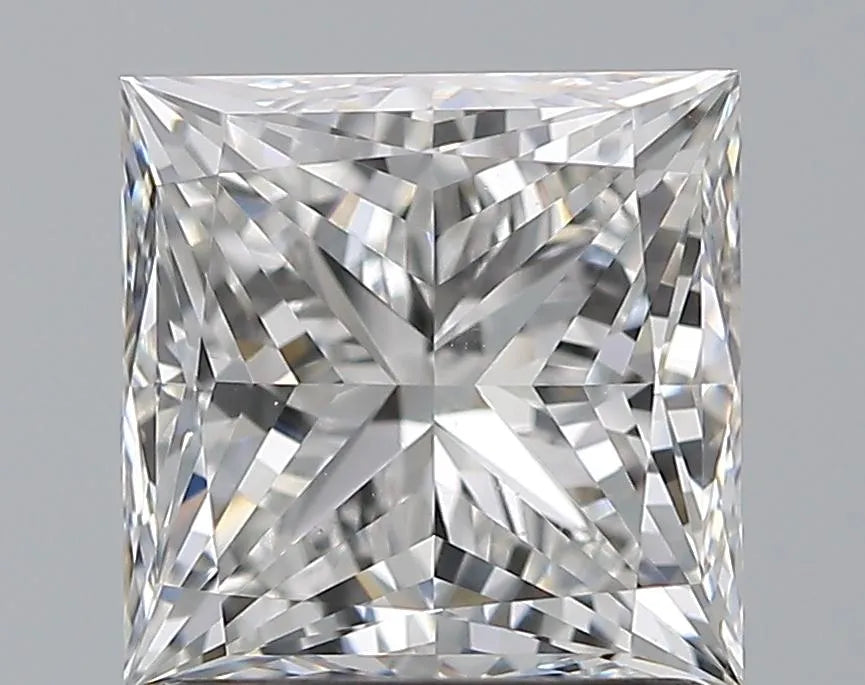 1.50ct Princess Natural Diamond (Colour F, Clarity VS1, Cut EX, GIA Certified)