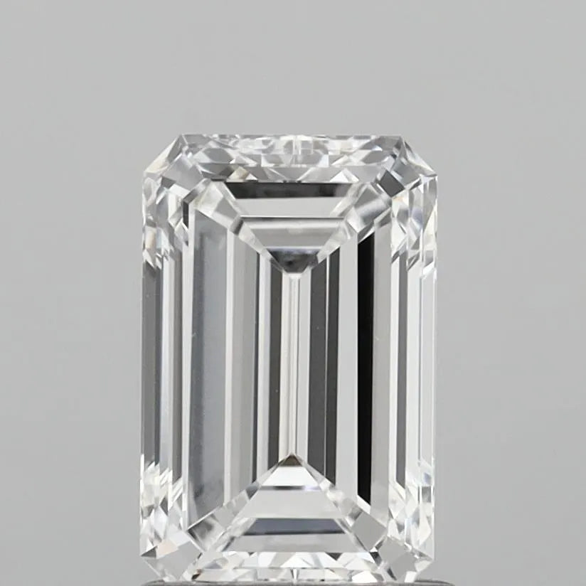 1.51ct Emerald Lab Grown Diamond (Colour D, Clarity VVS1, IGI Certified)