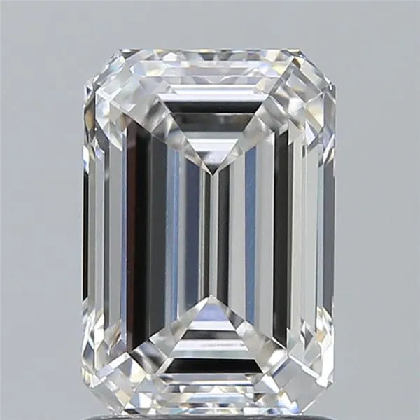 1.56ct Emerald Lab Grown Diamond (Colour F, Clarity VVS2, IGI Certified)