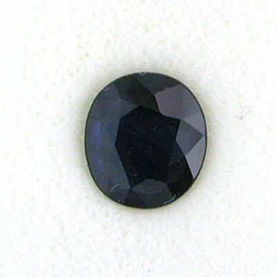 1.56ct Oval Natural Sapphire (Colour Blue, Clarity Slightly Included, Cut Faceted)