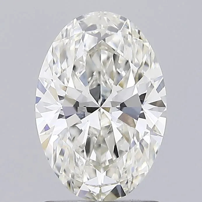 1.60ct Oval Lab Grown Diamond (Colour G, Clarity VVS2, IGI Certified)