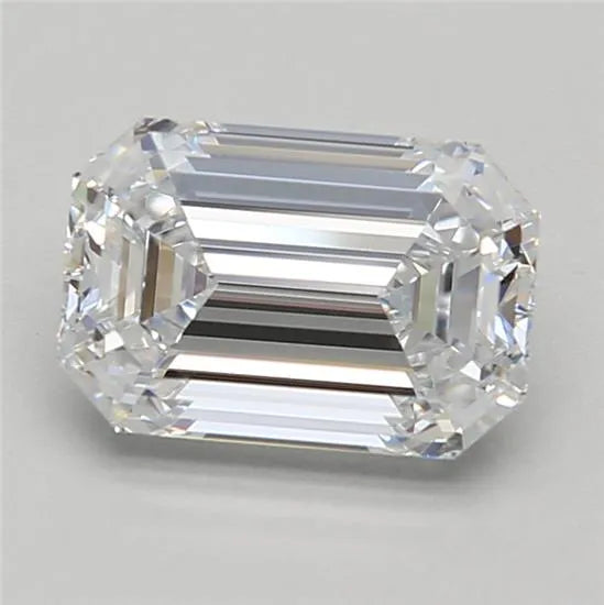 1.62ct Emerald Lab Grown Diamond (Colour D, Clarity IF, GIA Certified)