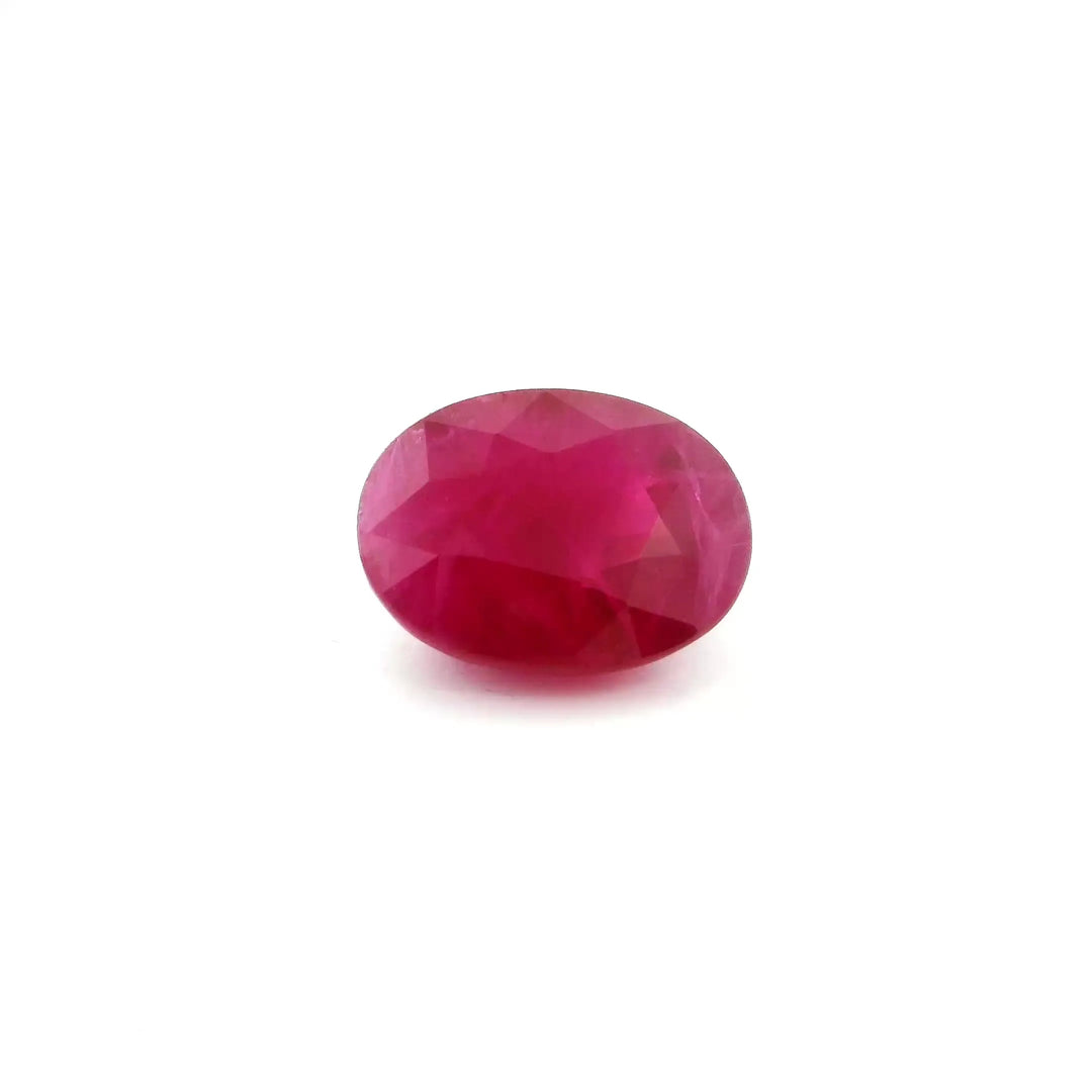 1.78ct Oval Natural Ruby (Colour Red, Clarity Moderately Included, Cut Faceted)